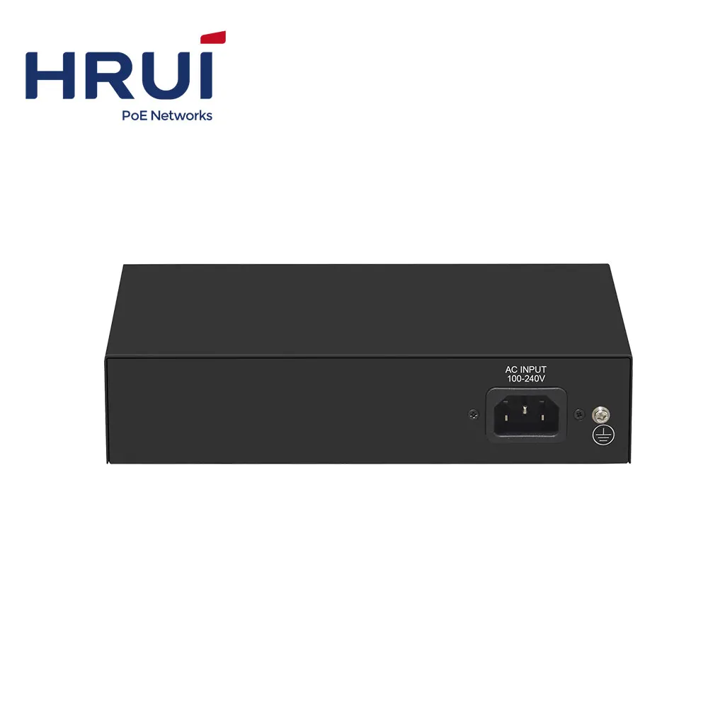 Full Gigabit Fast Network PoE Switch 4 Port for CCTV IP