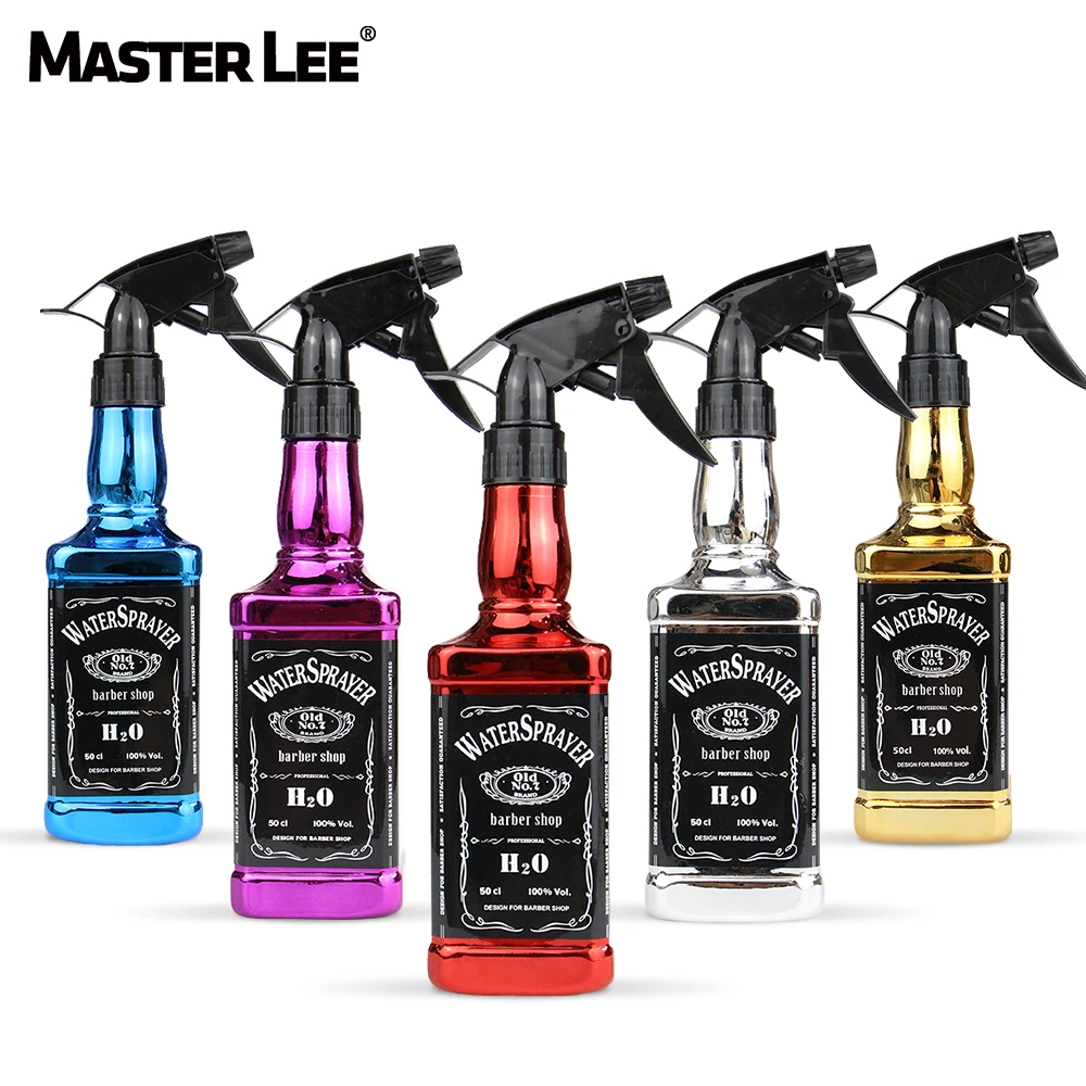 Masterlee  high quality  wonderful color barber spray bottle hair styling tools