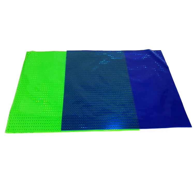 Sparkle Prismatic Reflective PVC Sheet for Screen Printing