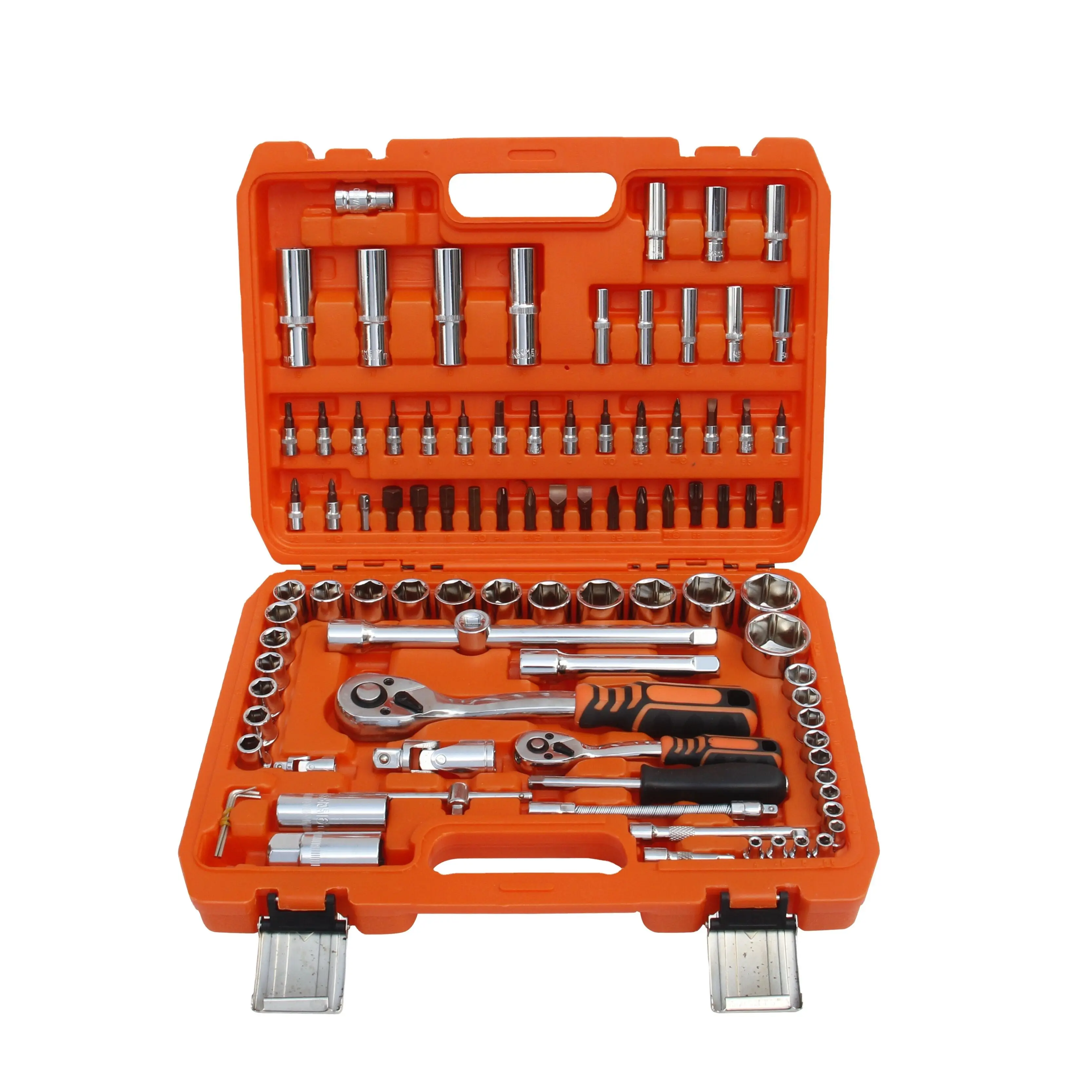 94pcs hardware auto repair multi-function ratchet socket wrench car tools set repair