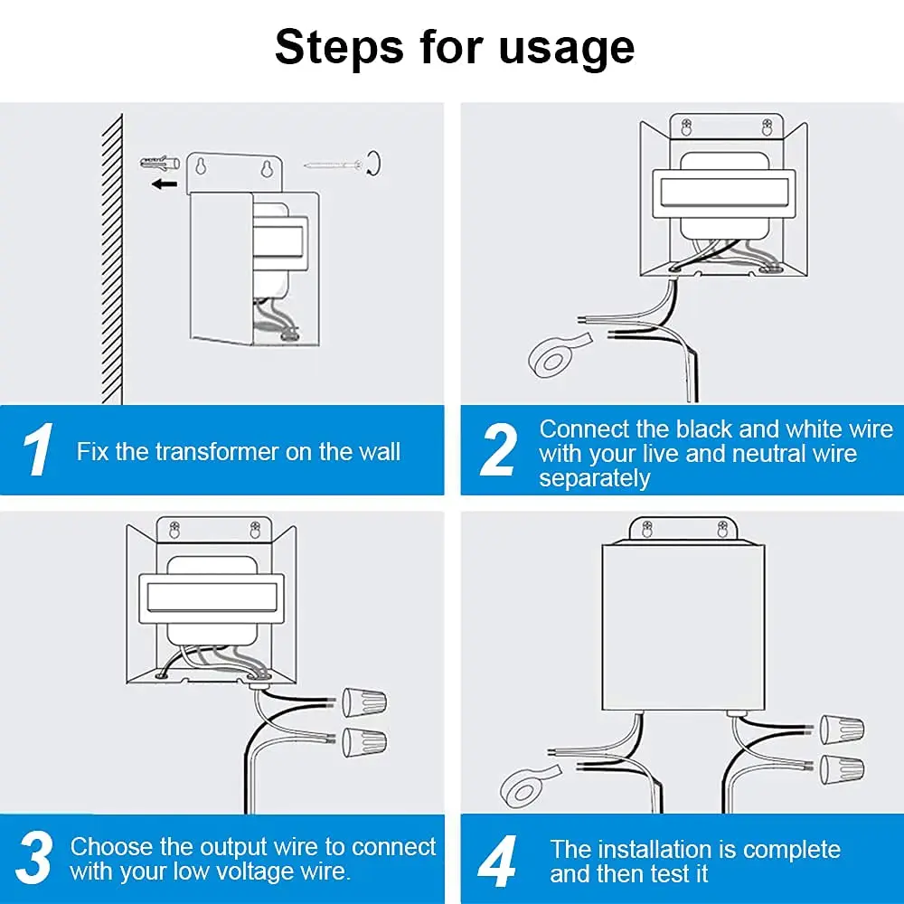 Transformer of Swimming Pool Underwater Light Halogen Stainless Steel with Transformer