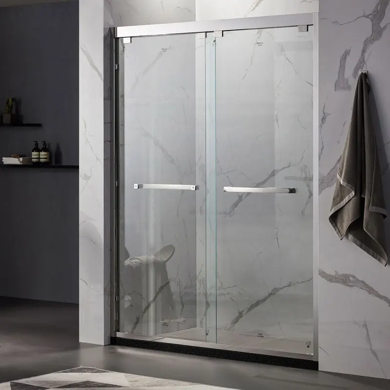 Long Life High Quality Factory Made Free Spare Parts Hotel Luxury Minimalist Sliding Shower Rooms Hotel Sliding Shower Rooms
