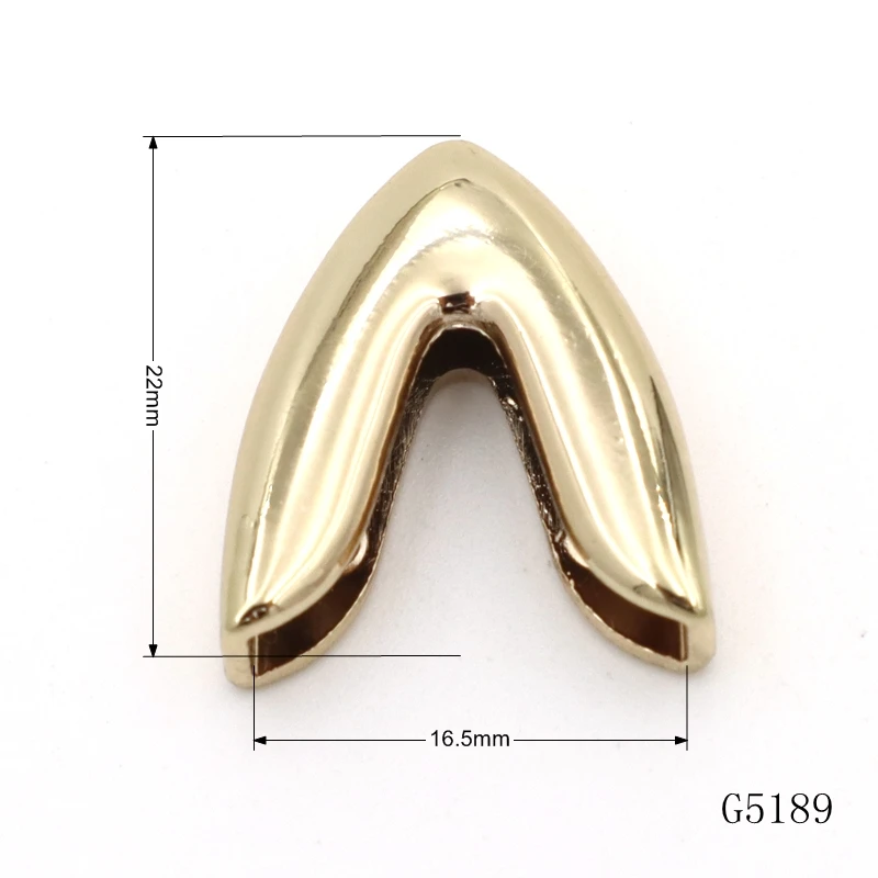 High End Bag Hardware Accessories 20mm Metal Corner Protectors for Shirts Cases Bags Notebooks