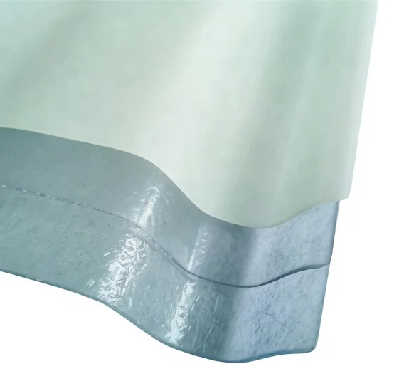 Fiberglass Composite FRP Corrugated Panel Rooflight GRP Translucent Roof Gel Coated