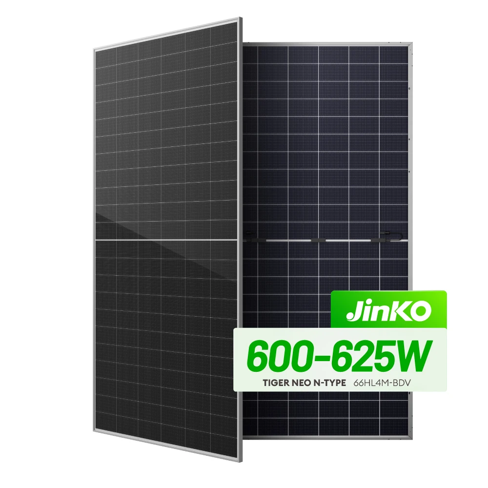 Jinko Bifacial Dual Glass Solar Power Panel 600W 605W 610W 620W Pv Panel Set For Home Price