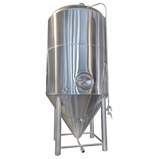 Ферментатор с двойными стенками с гликолем и изоляцией, 1500 л