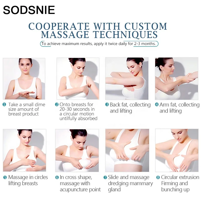 SODSNIE breast firming enlargement lifting Cream tough and uplifting Improve the relaxation  best breast massage cream