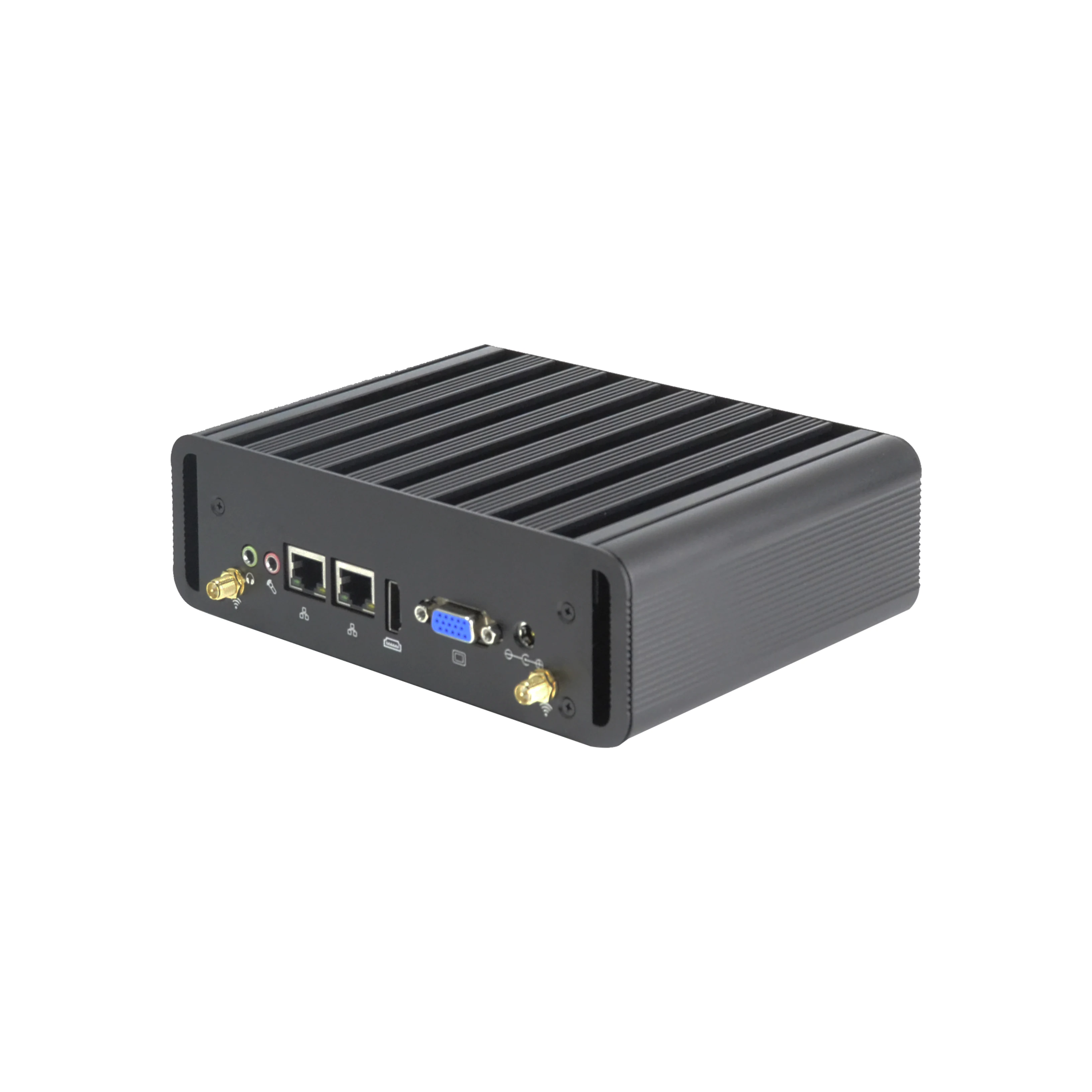 fanless minipc industrial dual lan 2 rs232 com i3 i5 i7 mini pc computer 8 usb sim card slot 4t lte win10 linux ddr4