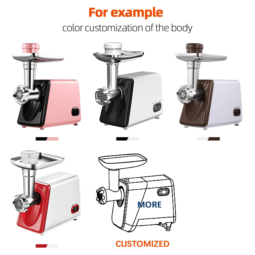 Best Plastic Electric Mini Food Meat Grinder Mincer Machine Cutting Meet for Sale