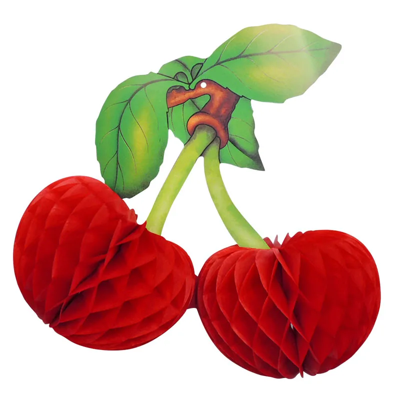 2022 оптовая продажа, красочные украшения для летних праздников и вечеринок, салфетка, сотовая бумага, фруктовая бумага, украшение для повседневной вечеринки