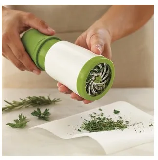 Herb Grinder Spice Mill Parsley Shredder Chopper Vegetable Cutter Garlic Coriander Spice Grinder Kitchen Accessories
