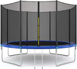 Trampoline 8FT 12FT 10FT 14FT 16FT Trampolines with Enclosure Net 400LBS Outdoor Trampolines for Kids