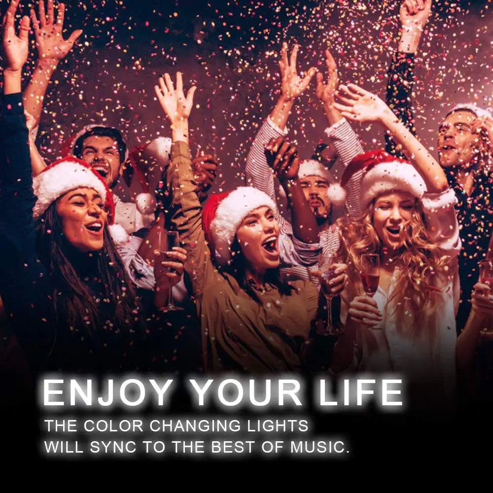 Magic light WiFi RGB 10v LED Controller for Light Strips, Android iOS Free App, Comes with 24 Keys Remote