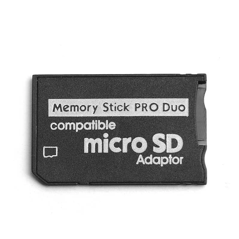 Adapter for Micro SD SDHC TF to MS to memory stick Pro Duo for PSP Camera MS card reader high speed converter