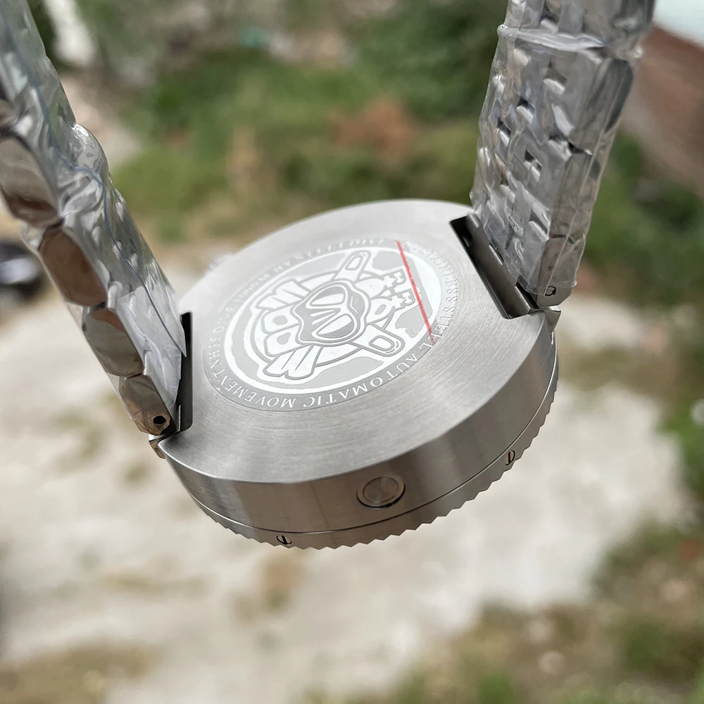 SD1976P Steeldive Brand 48mm One-Piece Case 1000M Waterproof NH35 Automatic Men Dive Watch Gift