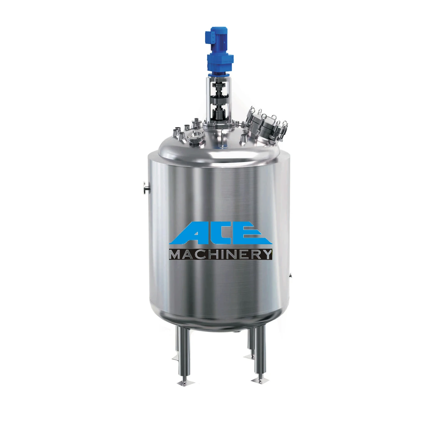 Ace Fixed Type Confectionery Vacuum Mixer Homogenizer Paste Mixing / Tank Mix With Agitad