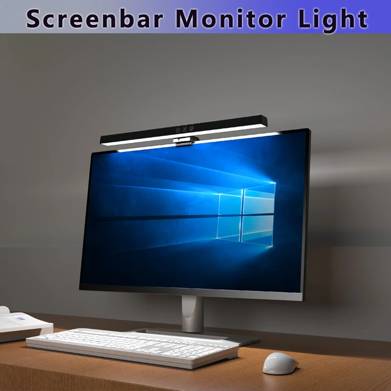 Computer Monitor Lamp Screen Light Bar E-reading LED Task Lamp 3 Color Modes Office Lights Usb Powered