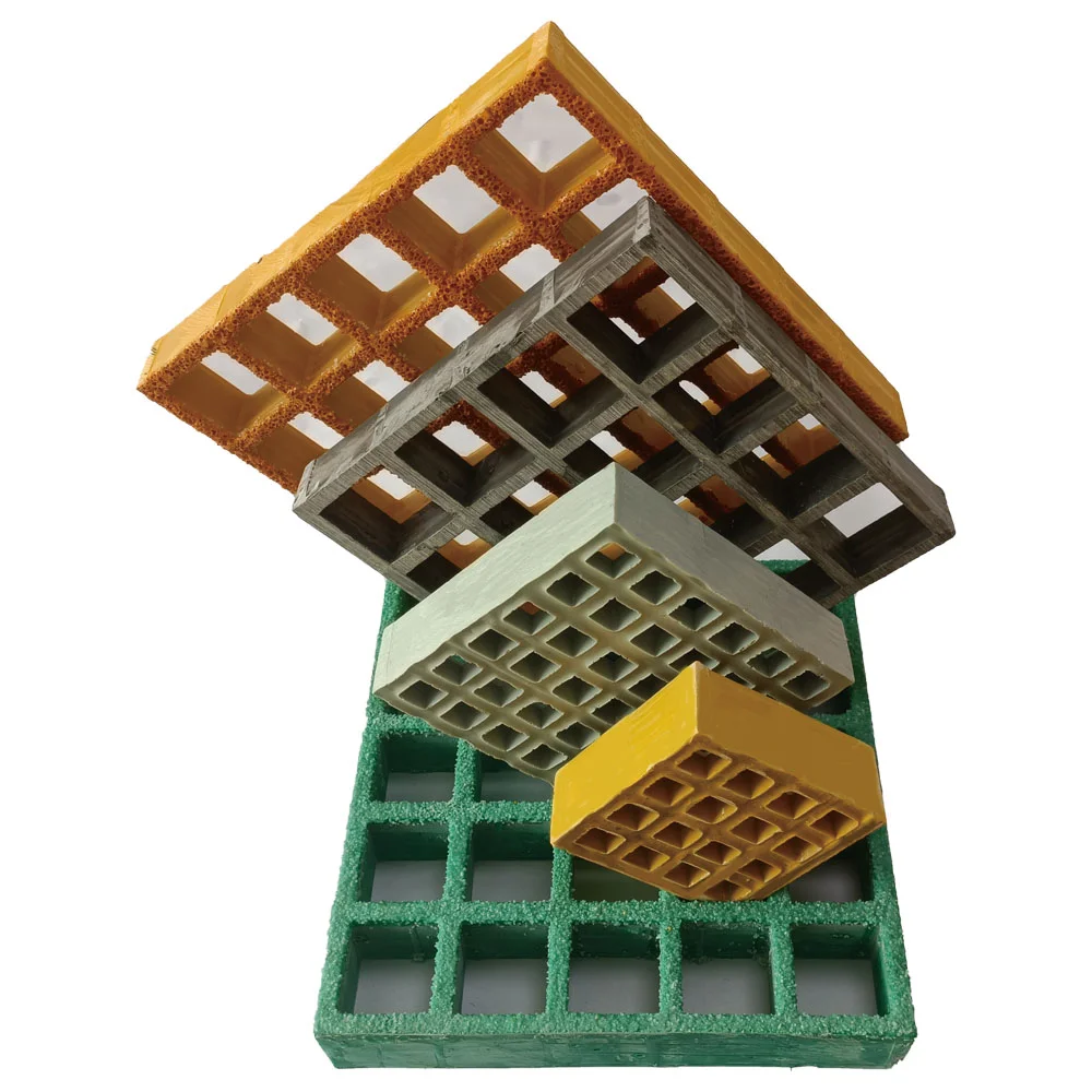 Противоскользящая решетка из стекловолокна 38x38x25 мм