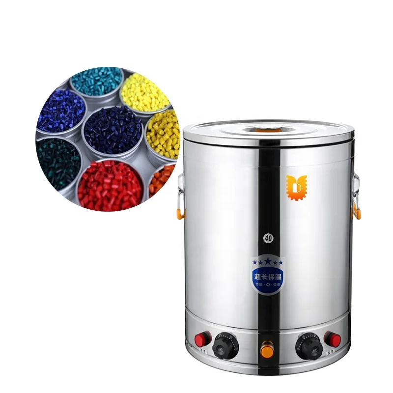 Промышленная цена, лучший поставщик, перерабатываемая машина для плавки пластиковых гранул, 40L