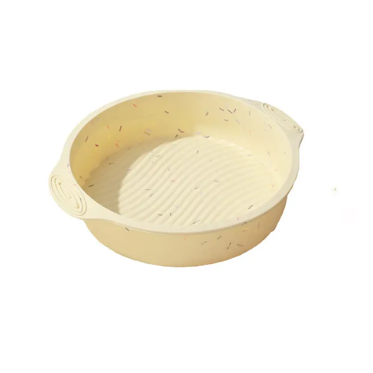 Silicone Round Cake Pan Nonstick & Quick Release Baking Mold