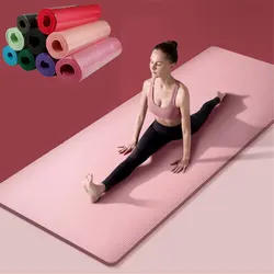 Exercise Yoga Gym Workout Pilates Fitness Mats Training Non-Slip Sport Mat 183*61cm*15mm Balance Pads Lose Weight XA160Y