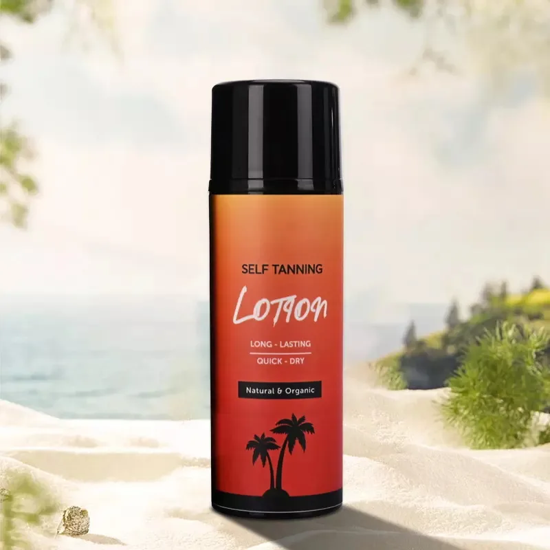 Private Label Fake Tan Tanning Cream Bronzing Deep Skin Tone Accelerator Gel Sunless Self Tanner Tanning Lotion