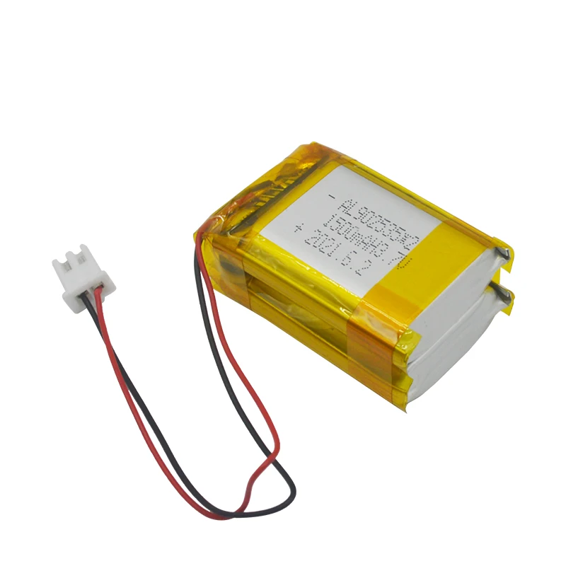 Wholesale Rechargeable Polymer Battery Cell 902535 3.7V 750mAh 1500mAh Lithium Polymer Battery for Digital devices