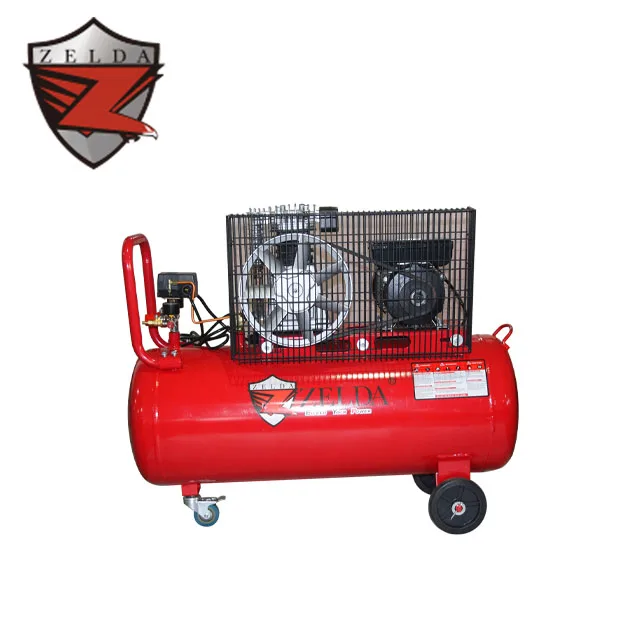 Zelda 3HP 100L Piston air Compressor 100 Liter tank Belt Drive