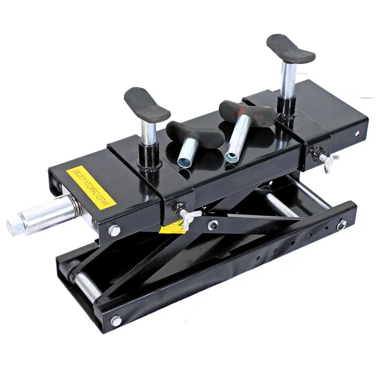 Good Quality Car Vertical Manual Scissor Lift Platform Or Motorcycle Lift Table