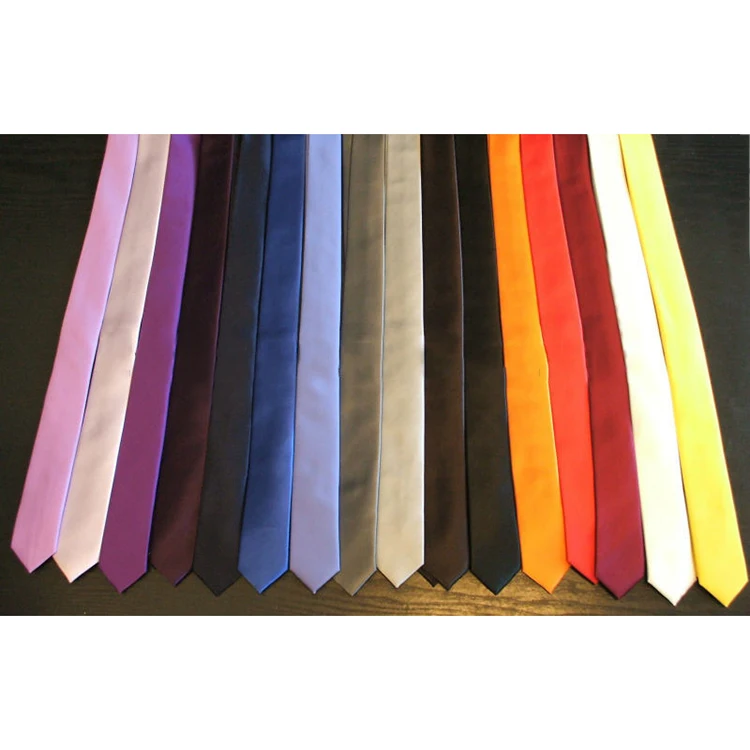 Customised sublimation slim fabric cotton recycle polyester ties men necktie for women