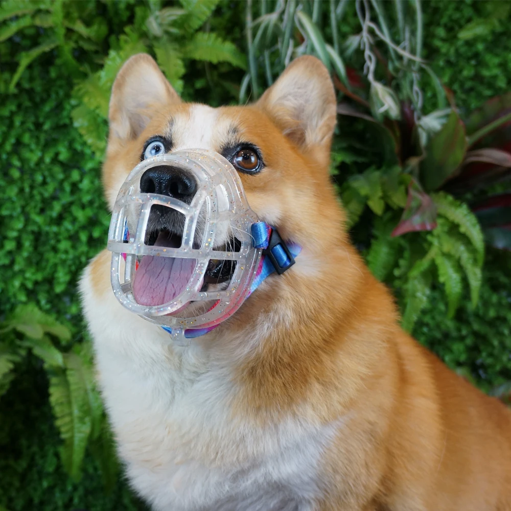 Высококачественный ТПЭ предотвращает укусы, снимает лай, прикрывает наморду собаки