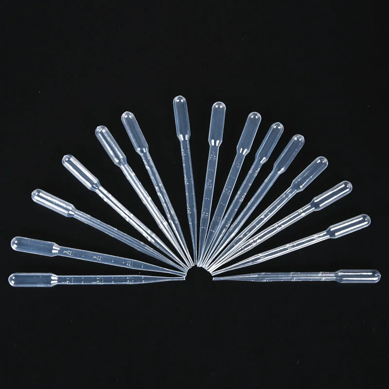 
High Quality Disposable Dropper Pack Plastic School Teaching Aids Transparent 100 With Scale 