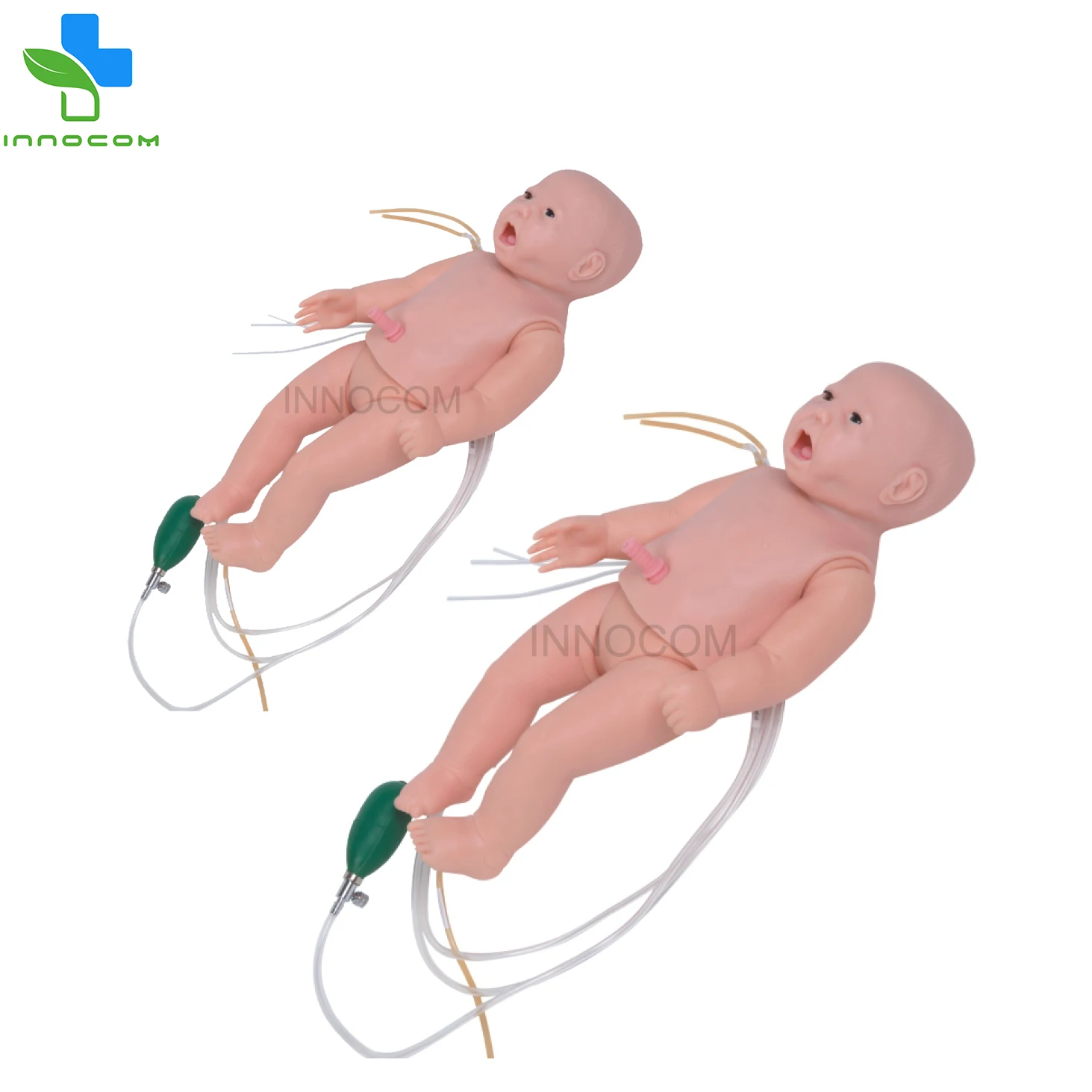 Full-Functional PVC Infant Nursing and CPR Manikin for Medical Training Model for Medical School & Classroom Use