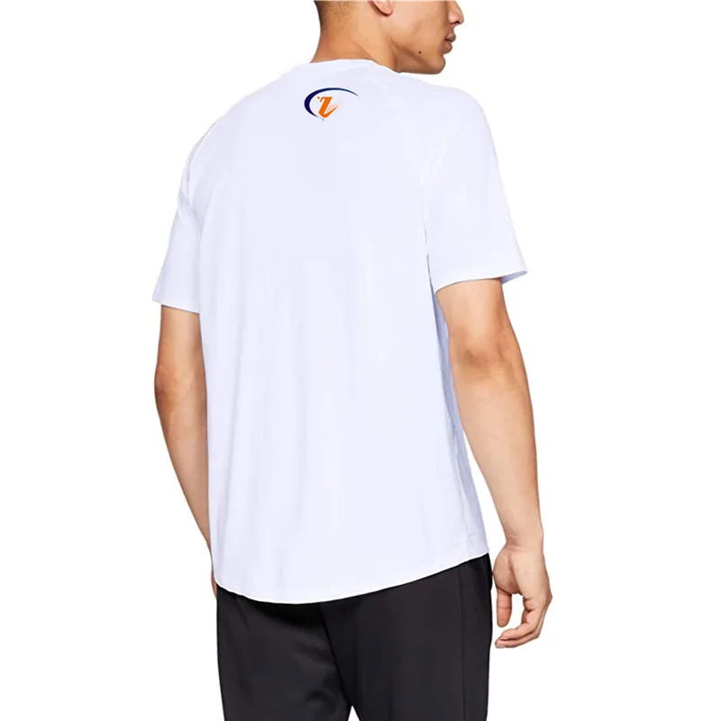  Белая футболка с круглым вырезом качественная на заказ бейсбольная Футболка принтом