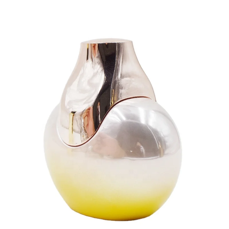 Wholesale Customize Unique Vintage  Fragrance Bottle Luxury Empty 100ml Crimp Neck Glass Spray Perfume Bottle