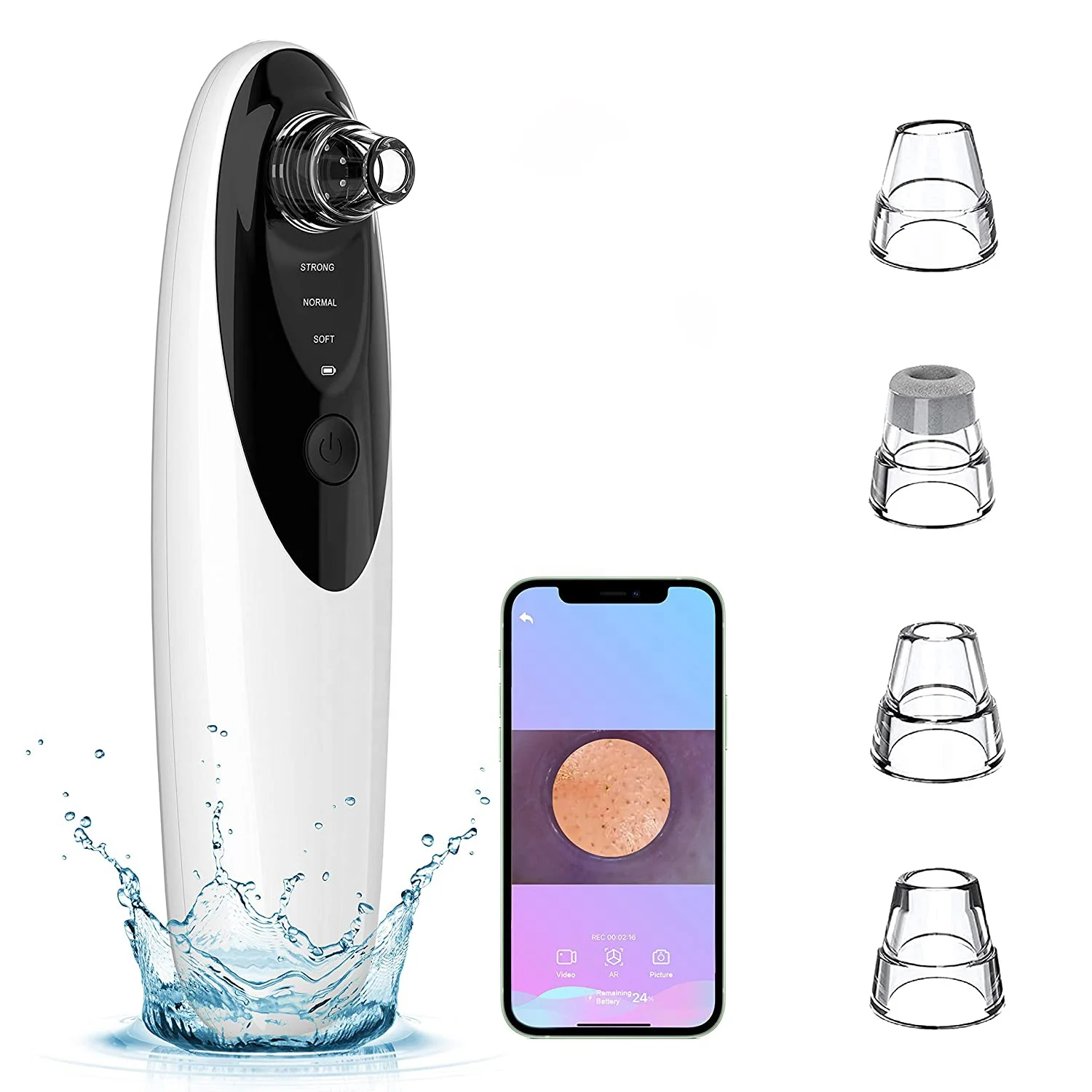 Home Use Beauty Equipment Face Blackhead Remover Kit Acne Remover Comedo Extractor