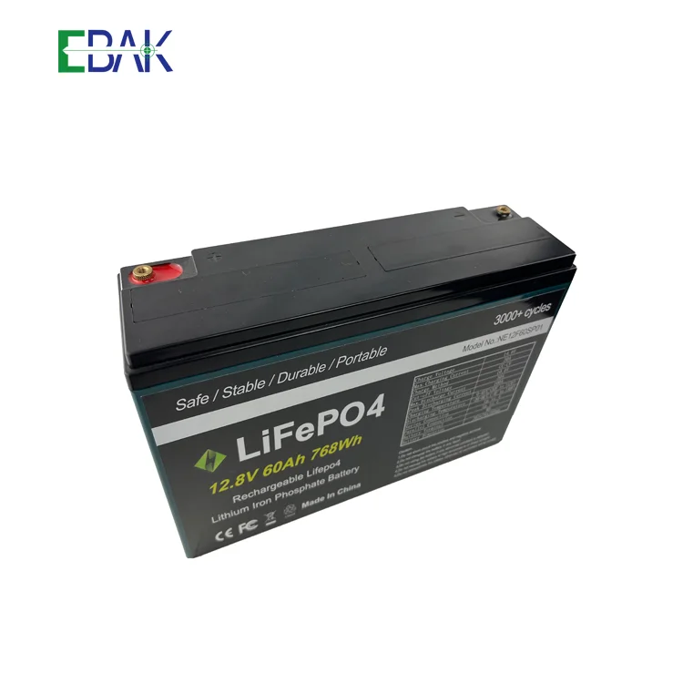 12 volt deep cycle lifepo4 battery 12v 50ah/60ah lithium ion battery for electric boat UPS