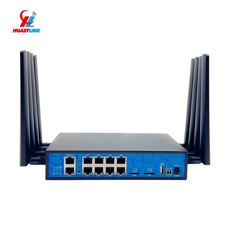 Hot Selling Products HC-G80 5G Wireless Gigabit Router AX3000 Wireless WIFI 6 4G 5G Modem Gigabit Industrial 5G Router