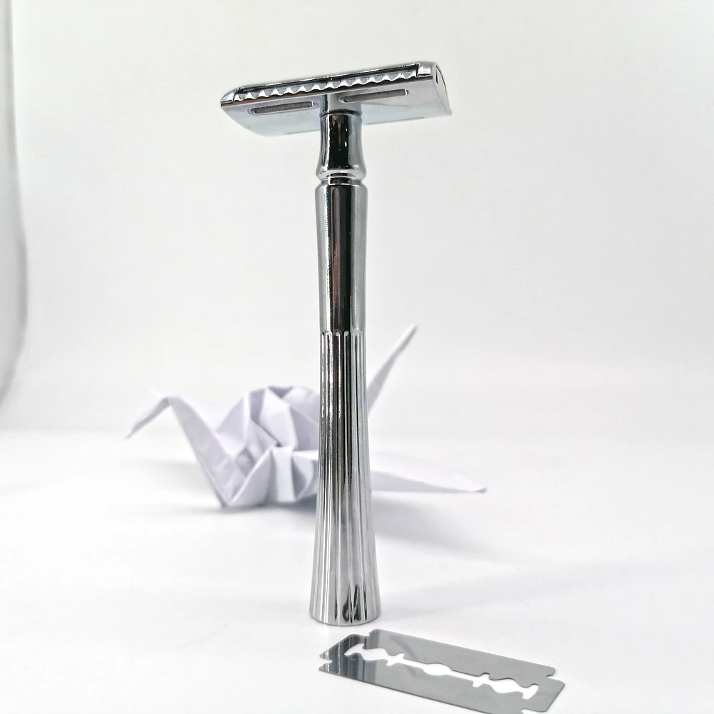 High quality classic stainless steel blade safety razor