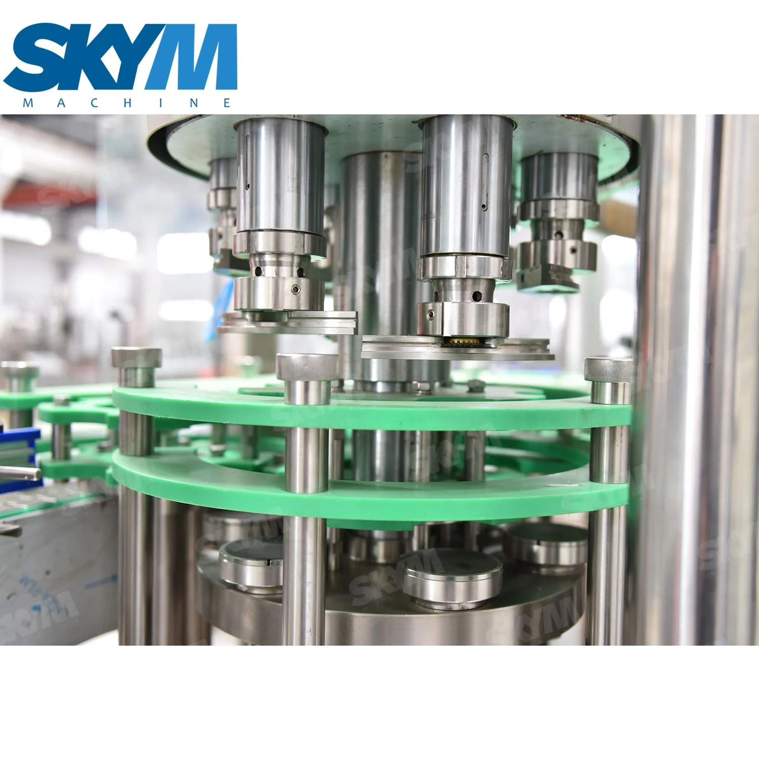 Complete glass bottle beer carbonated drink liquid filling machine