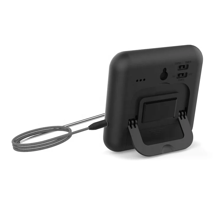 ABS LCD Display Long Wire Magnet Digital Instant Read Oven Meat Thermometer