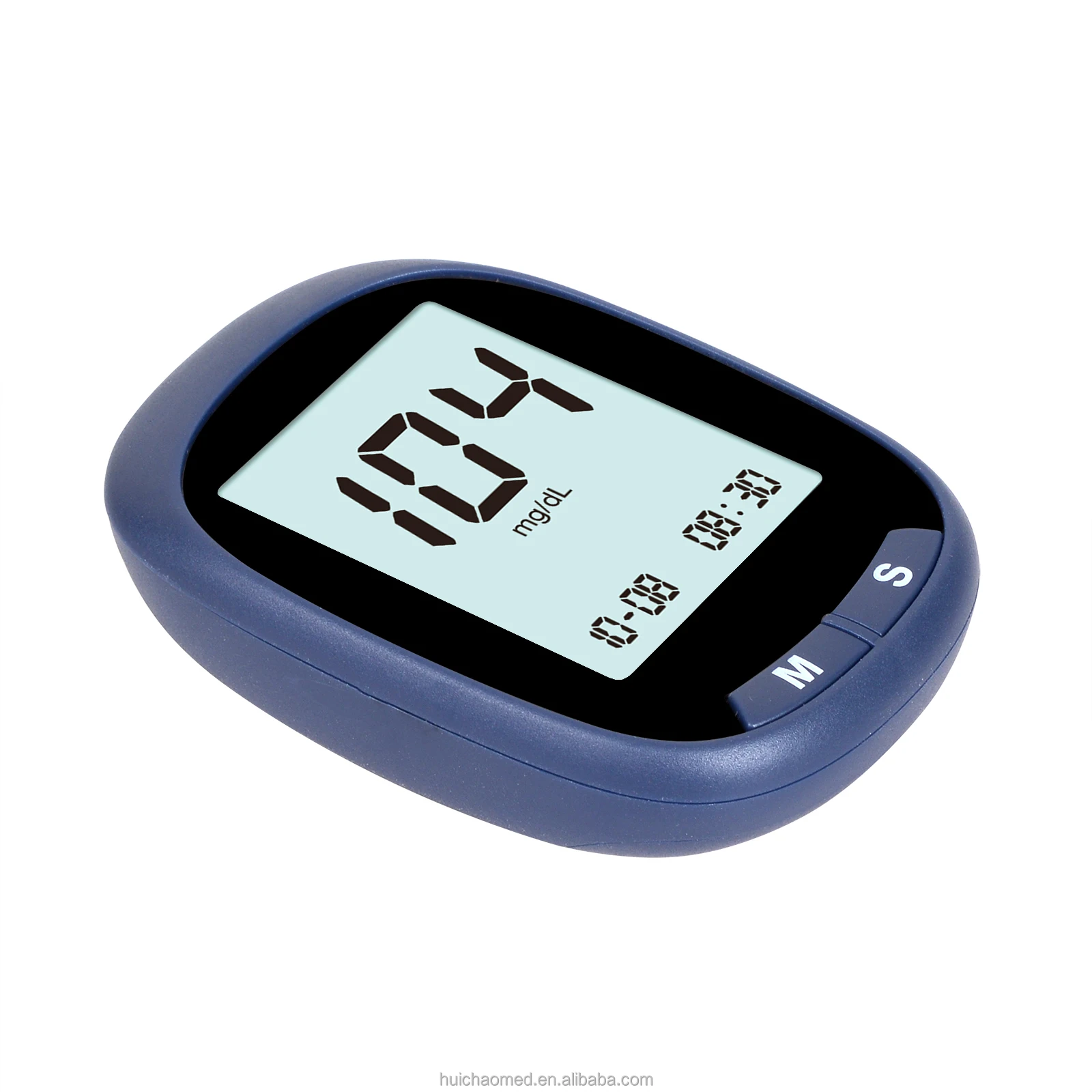 Home Care Safety Lcd Screen Blood Glucose Monitor Machine Glucose Meter With CE Certificate