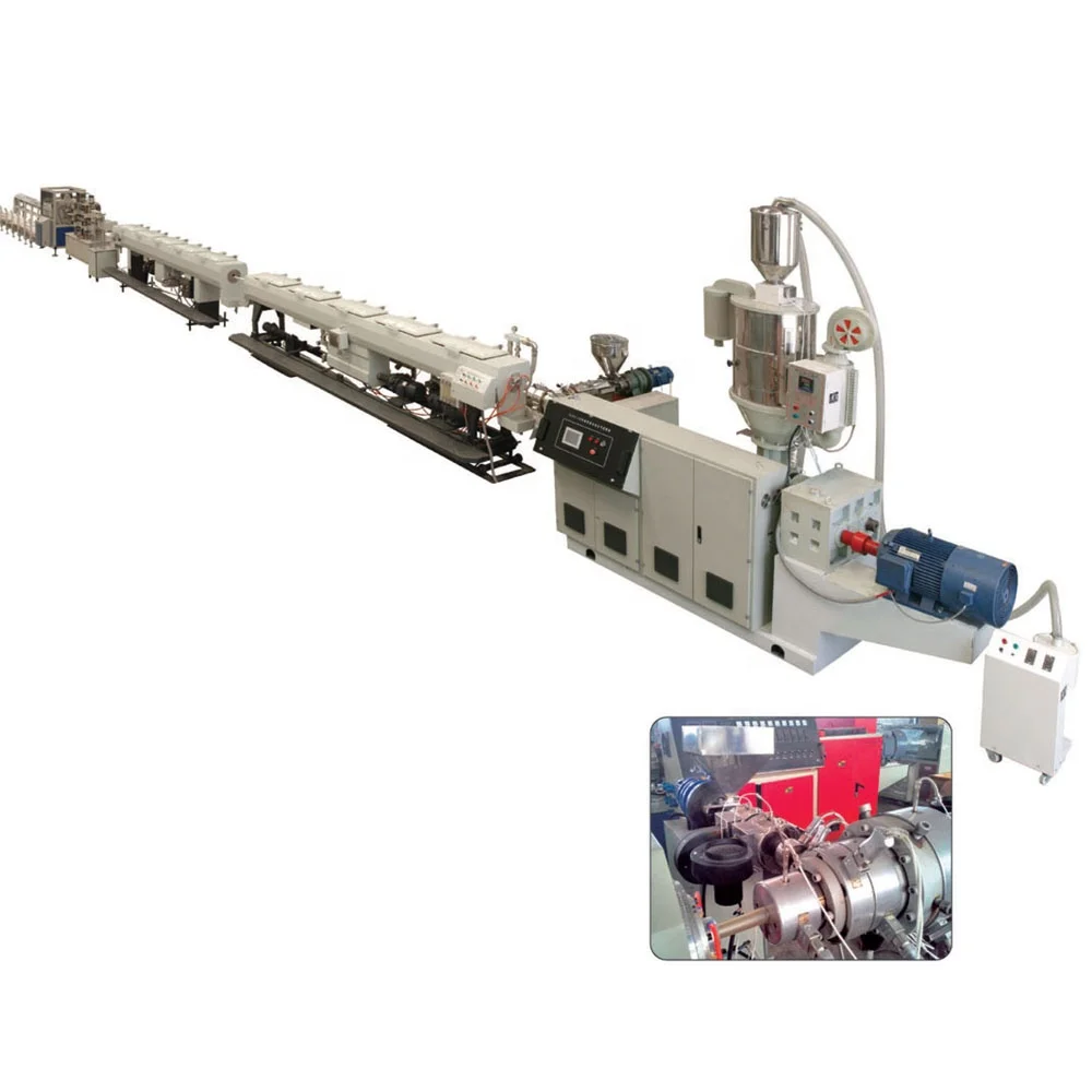 Mingshun automatic plastic PPR Polypropylene Random hot water pipe extruder machine