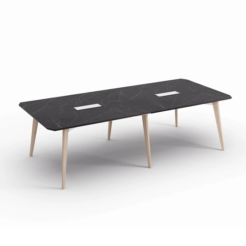 Office Furniture Boardroom Conference Room Table Modern Office Meeting Table With Socket