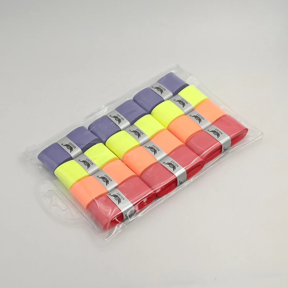 
Customized Soft Tennis Handle Protection Tape PU Grip Racket Badminton Overgrip 
