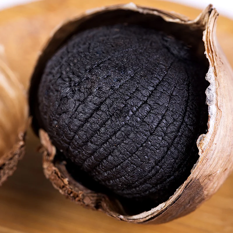 factory price premium quality garlic hearlty snack food 100% pure organic black garlic