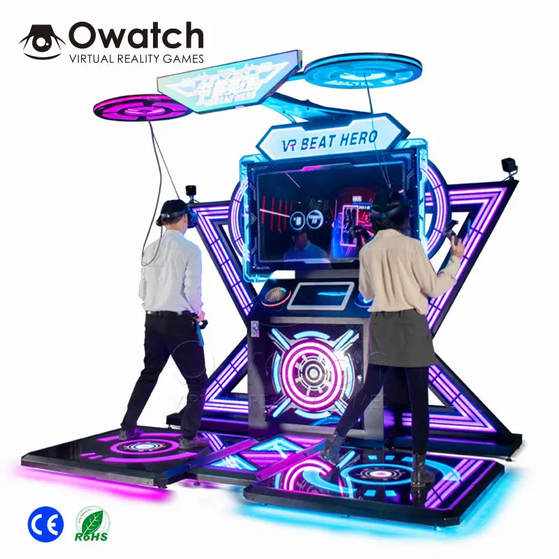 new technology htc vive vr space equipment dancing motion simulator Luxury VR Dancer simulator