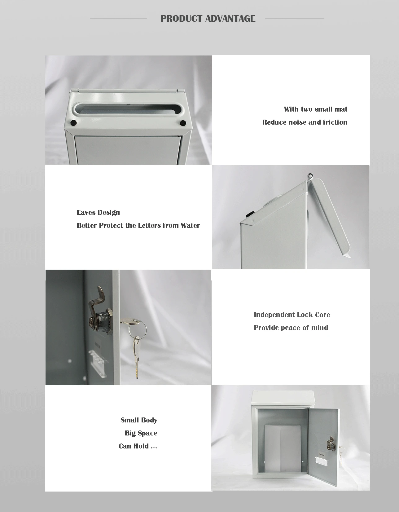 
Hot selling Aluminium wholesale high quality letterbox mailbox 