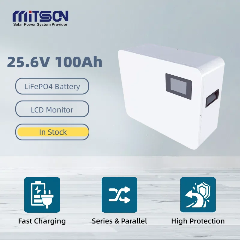 Аккумулятор MITSCN 12V 24V 36V 48V 100Ah 200Ah 300Ah 400Ah для хранения энергии литий-ионный Lifepo4 с защитой от BMS
