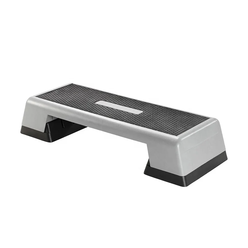 Aerobic Stepper Gym Equipment Fitness Exercise Step Platform Trainer Adjustable Height Workout Aerobic Stepper Step Platform